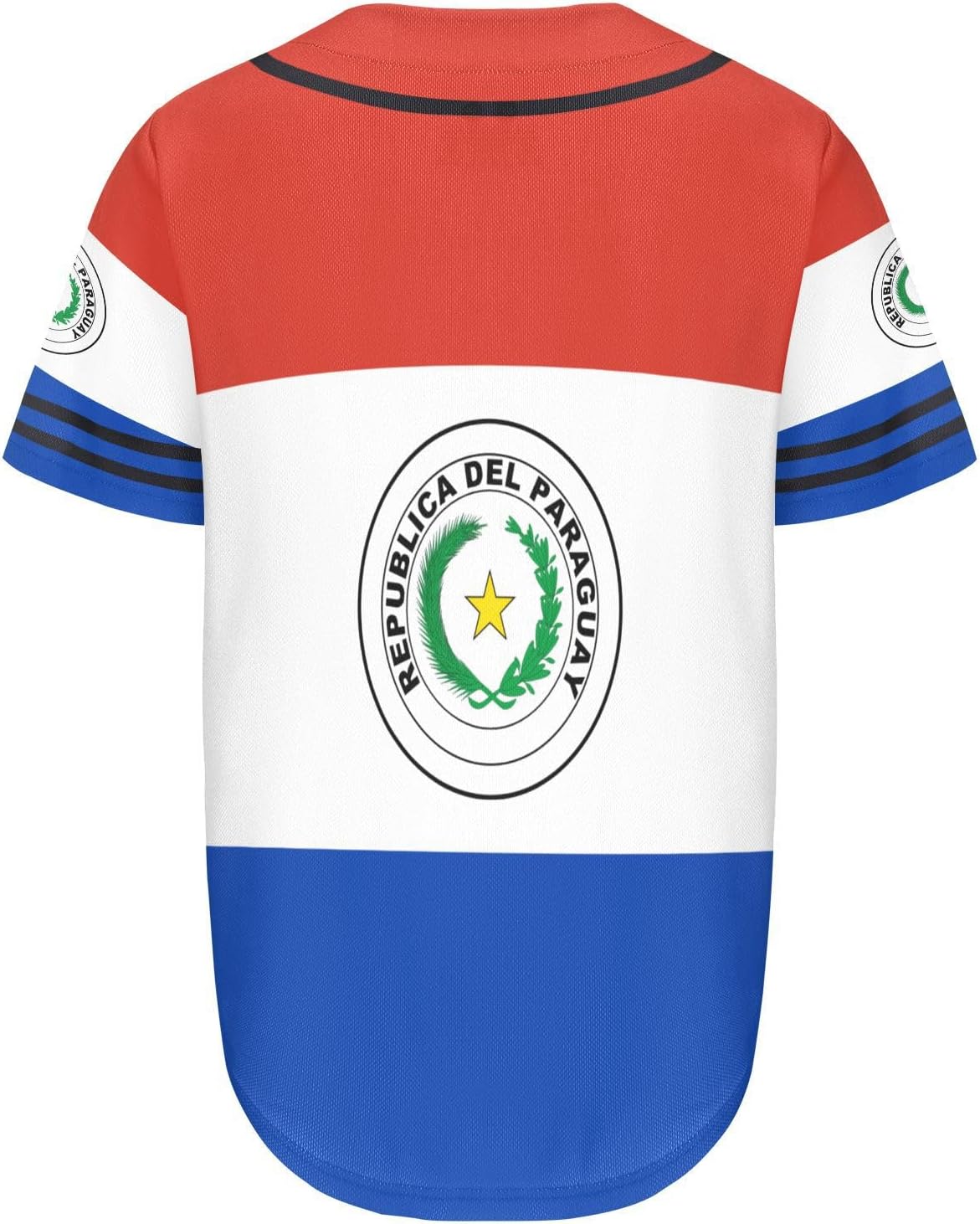 Maillot de baseball unisexe à col rond pour homme Coupe classique pour uniforme d'équipe - Image 3