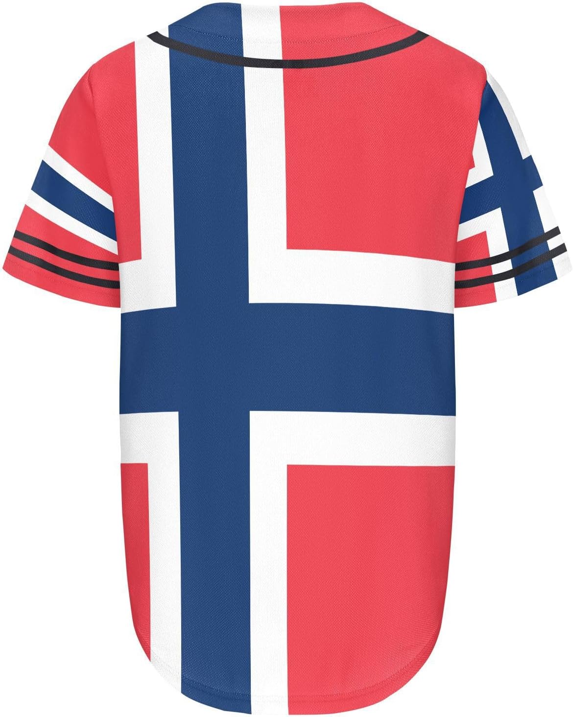 Maillot de baseball unisexe à col rond pour homme Coupe classique pour uniforme d'équipe - Image 3