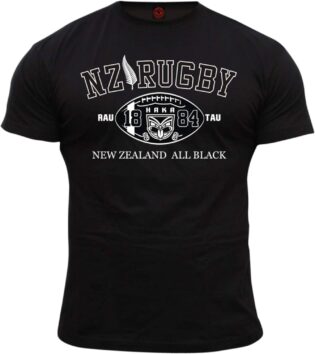 Dirty Ray Rugby New Zealand t-Shirt Homme K2
