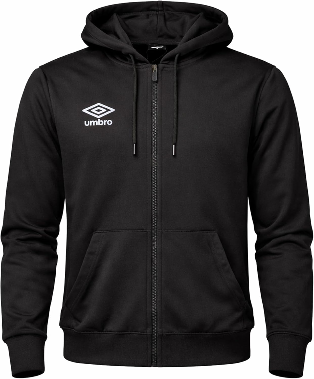 Umbro - Sweat à Capuche Homme, Fermeture zippée intégrale, Poches Kangourou, Coton Doux, Coupe Confortable, Sweat Sport et Casual - Image 4
