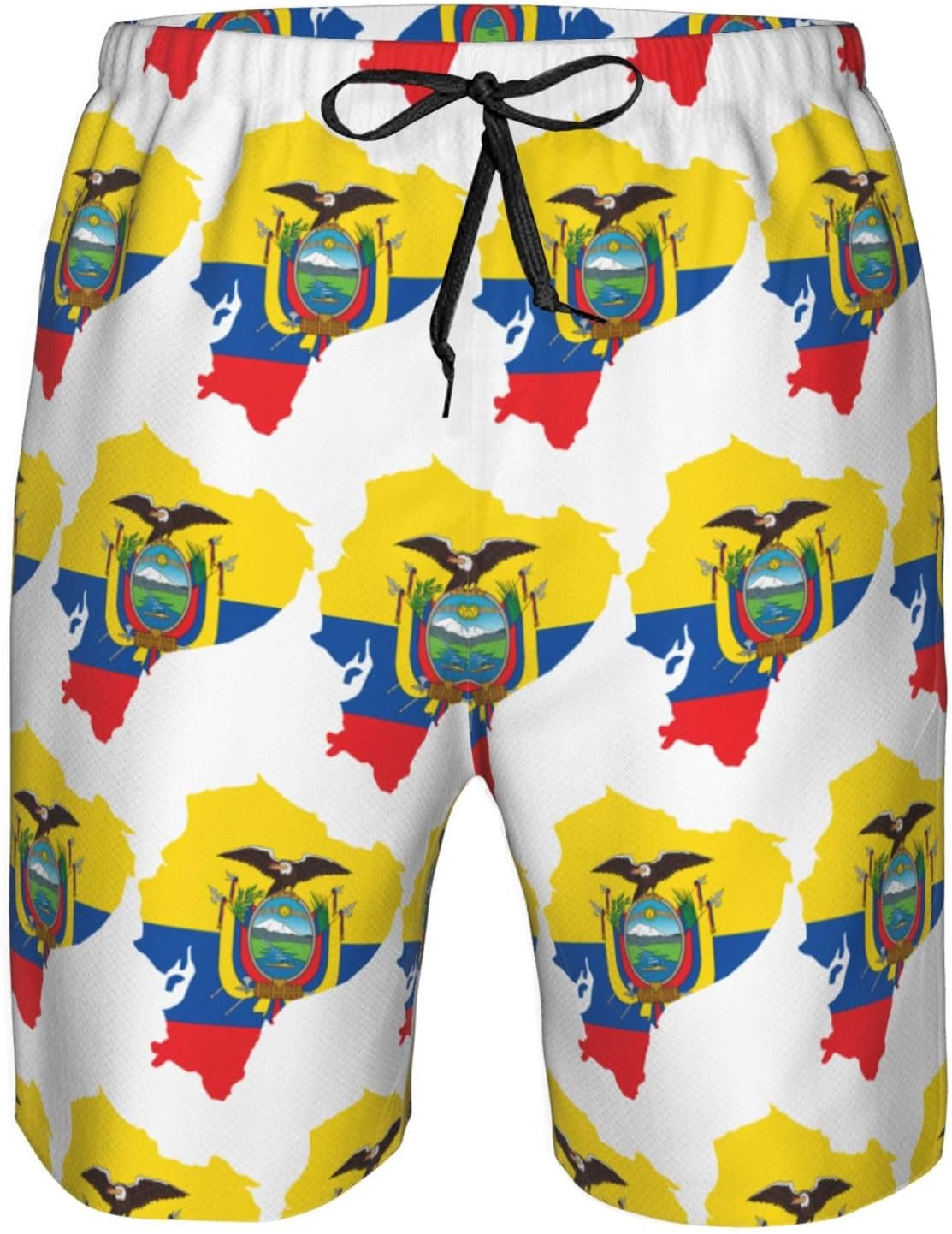 Maillot de Bain Homme, séchage Rapide, Motif Drapeau des Philippines et Carte de l'Équateur. - Image 3