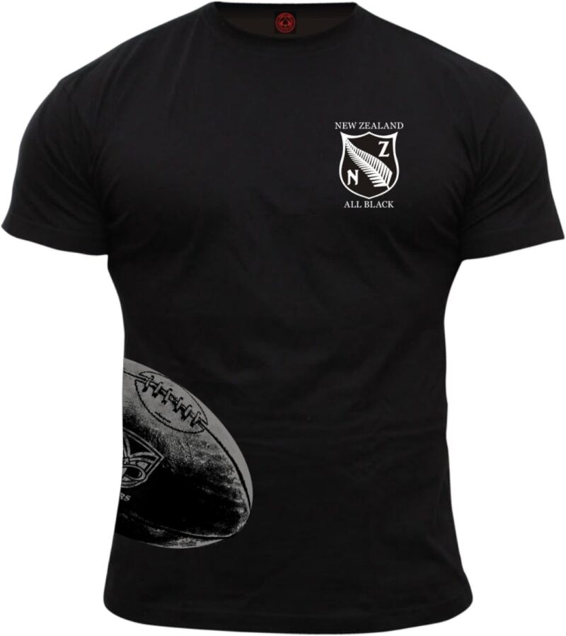 Dirty Ray Rugby New Zealand t-Shirt Homme KRB3