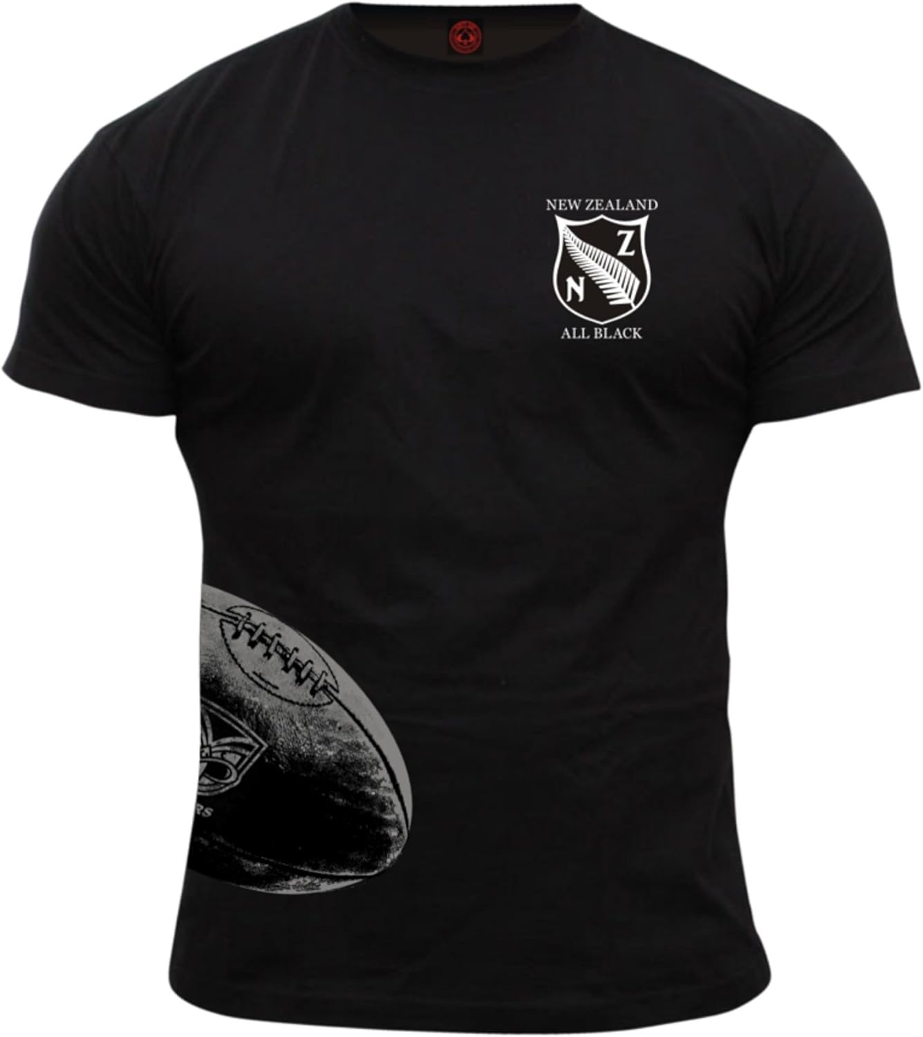 Dirty Ray Rugby New Zealand t-Shirt Homme KRB3