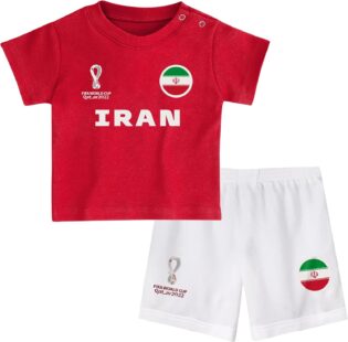 71u8d2y32FL._AC_SL1500_.jpg FIFA Official 2022 Tee & Short Set Home Ensemble t-shirt et short Country Mixte enfant (lot de 1)