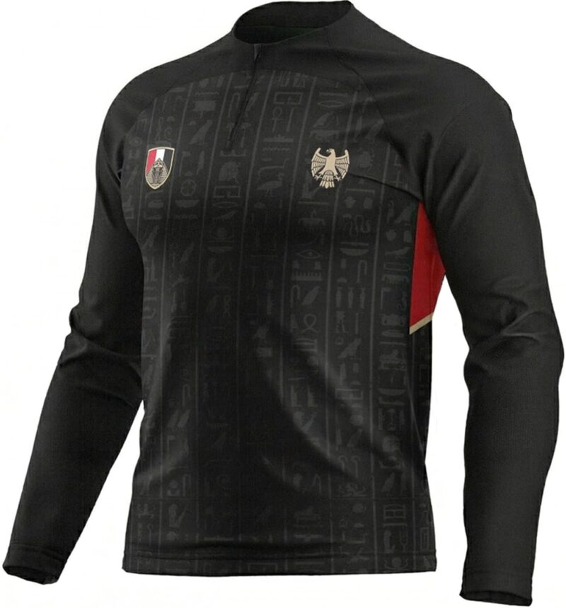 Maillot Égypte Football EG-114 Manches Longues