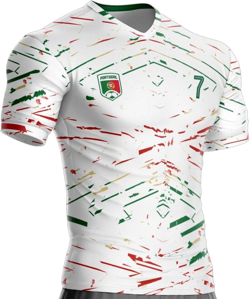 Maillot Portugal Football PT-037 Drapeau Portugais