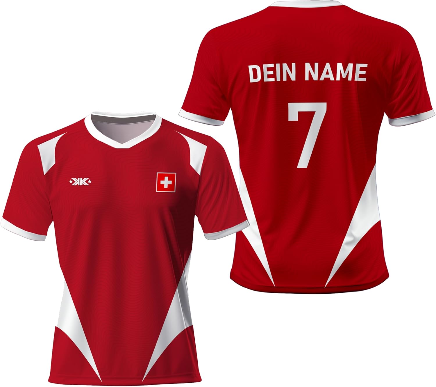 Maillot de Foot Homme, Personnalisé T-Shirt 2026 avec Nom, Numéro, Ensemble de Foot Enfant,Tee Shirt de Football Enfant,Femme,Adulte, Tissu Respirant