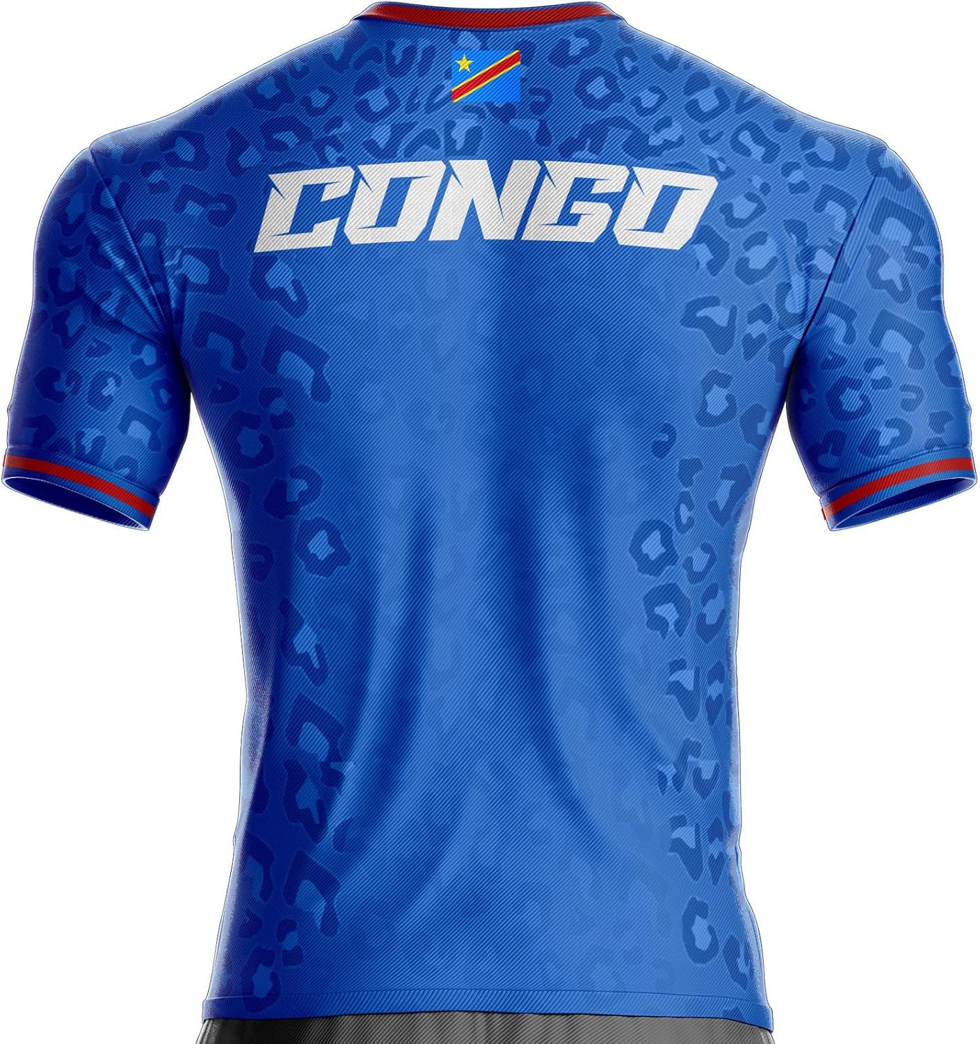 Maillot Congo Football RDC-541 Drapeau congolais - Image 2