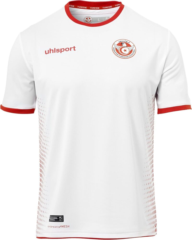 uhlsport Tunisie Maillot Accueil WM 2018 Homme Tunisie Accueil Maillot Homme