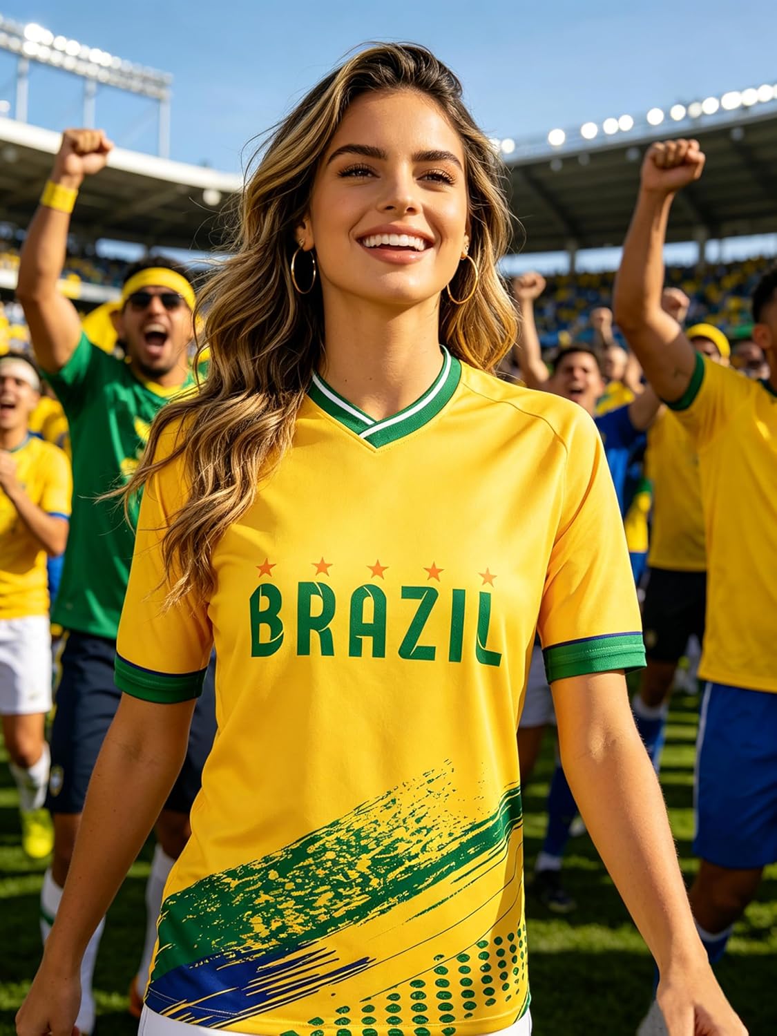 2026 Coupe de Football Jersey 48 Pays Football Cup Cheer T-Shirt Hommes Femmes Fan Shirt Manches Courtes Respirant Sport Formation Casual Football Maillot T-Shirt Tee - Image 3