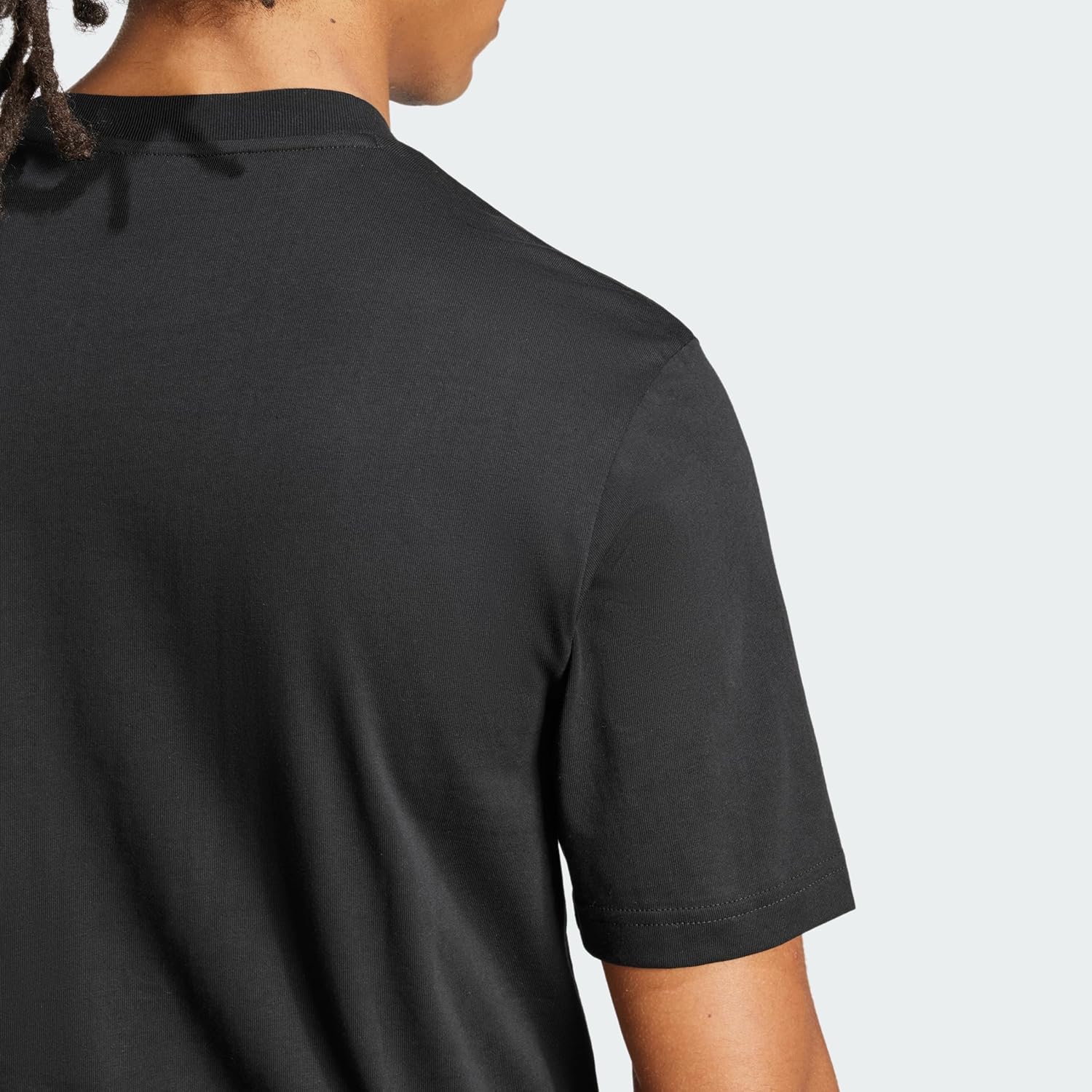 Adidas Homme Essentials Small Logo Single Jersey Tee - Image 3