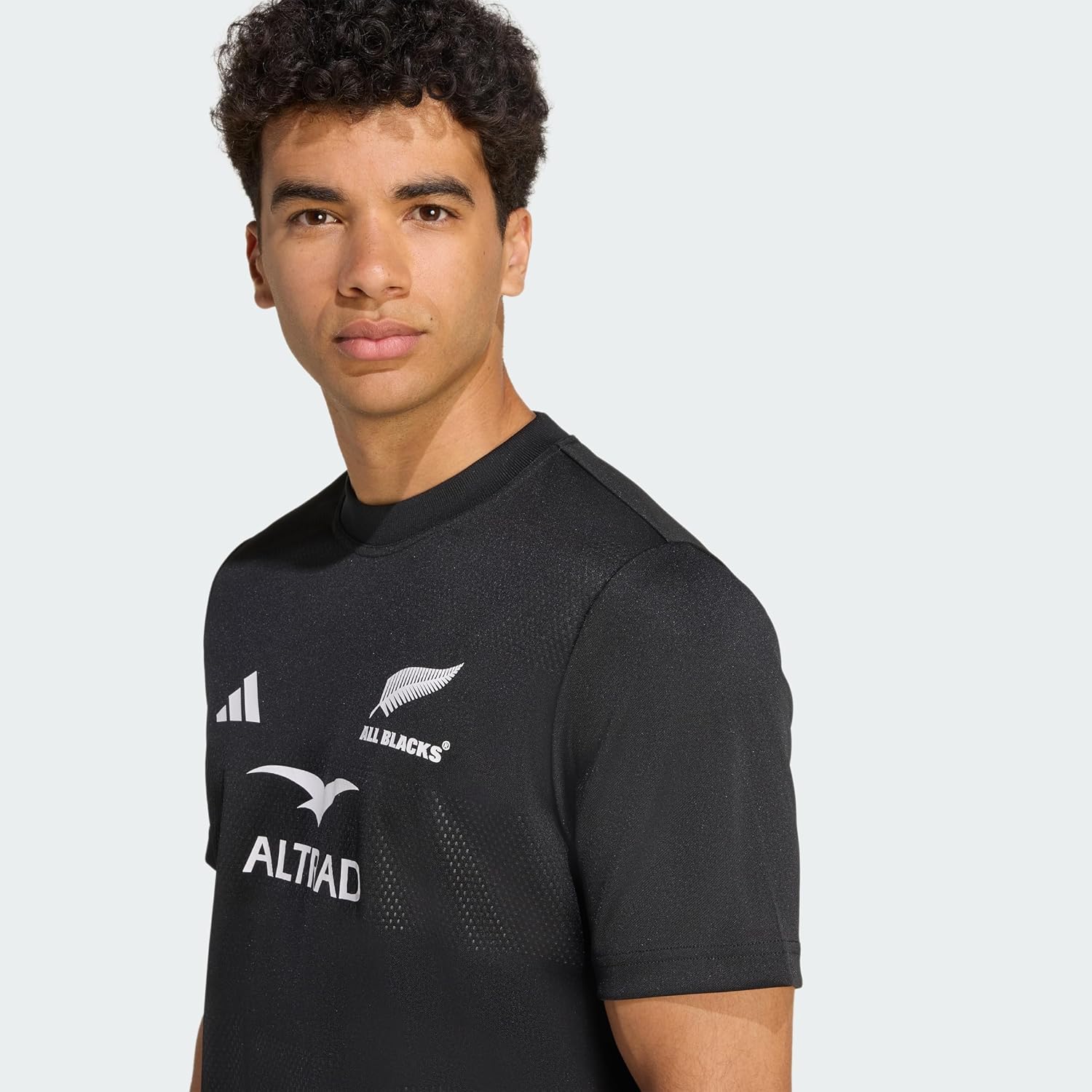 adidas All Blacks Supporter Jersey Manches Courtes Homme (Lot de 1) - Image 2