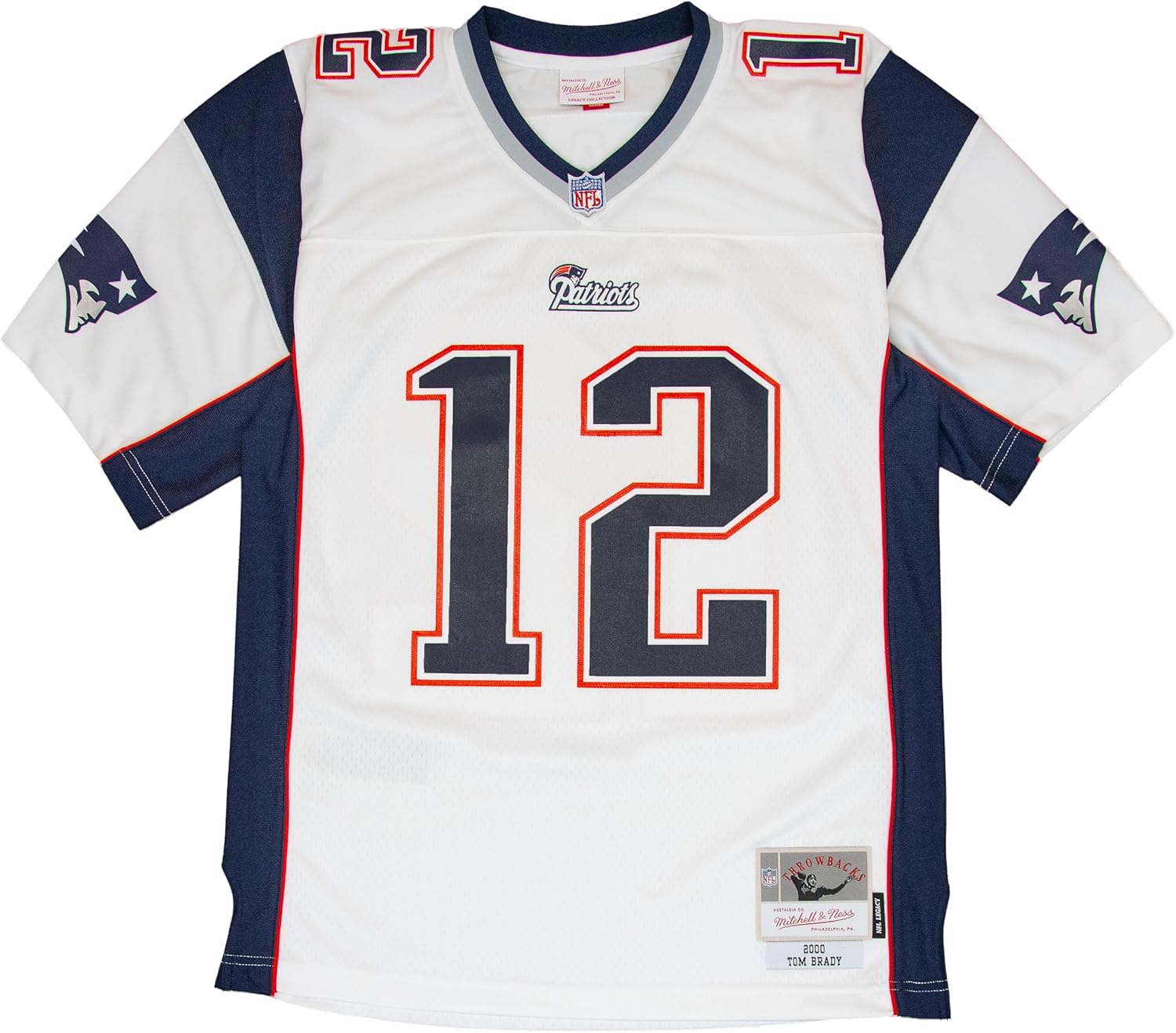 Mitchell & Ness NFL Throwbacks Legacy Jersey - New England Patriots - Tom Brady 2000 - Image 2
