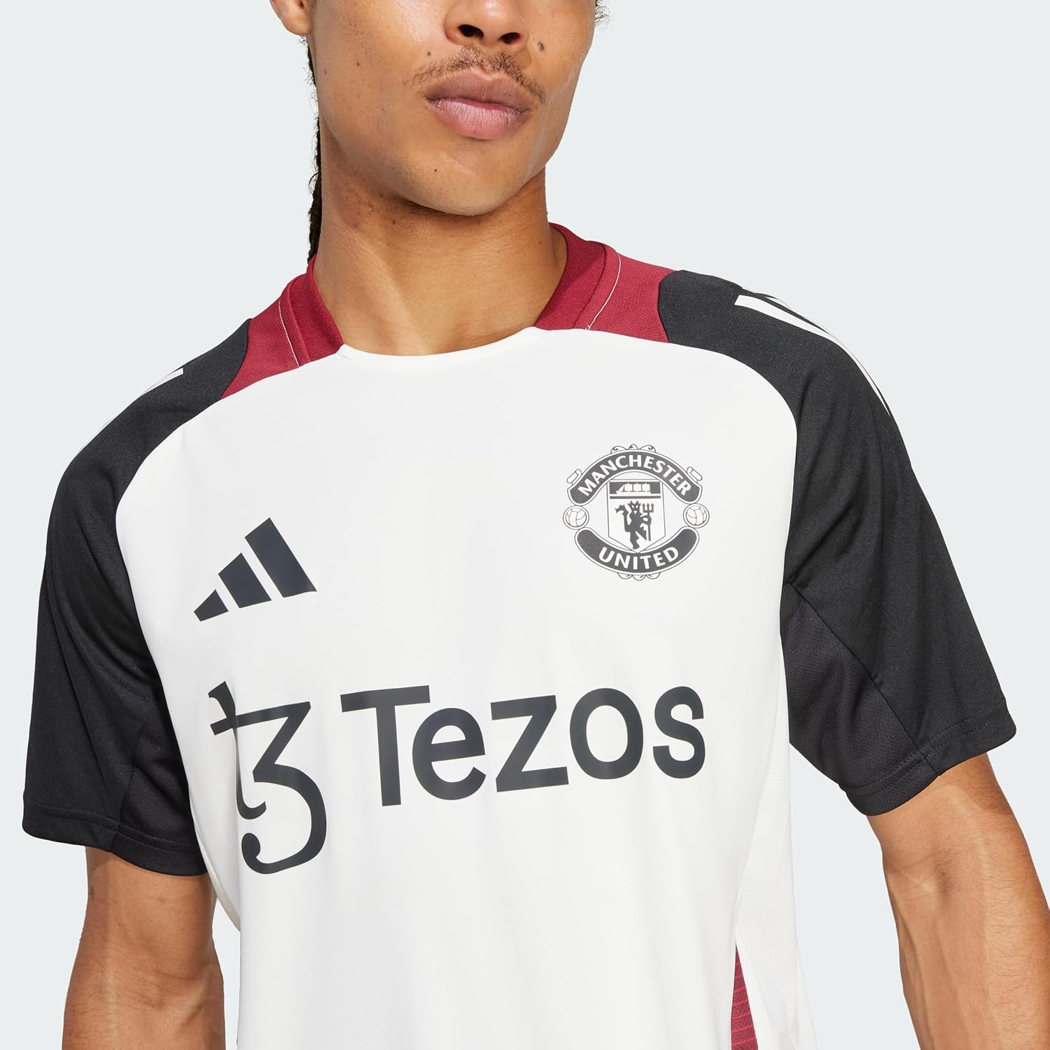 adidas Manchester United Tiro 24 Training Jersey T-Shirt Homme - Image 3
