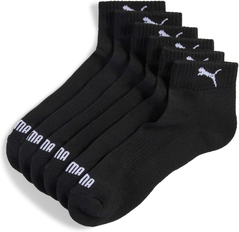 PUMA Chaussettes trois-quarts Unisexe (lot de 3 paires)