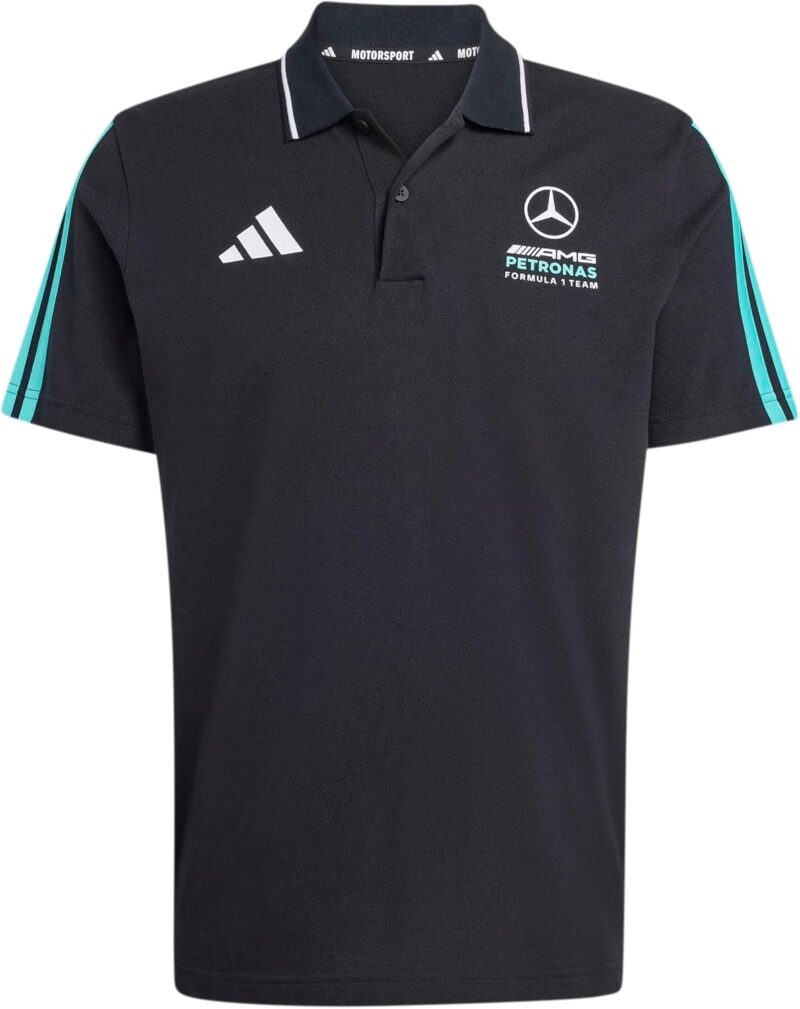 adidas Men's Polo Mercedes - AMG Petronas Formula 1 Team DNA