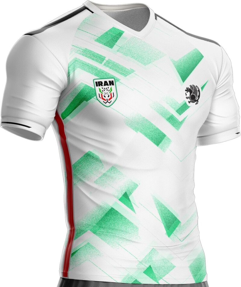 Maillot Iran IR-98 Football Drapeau iranien