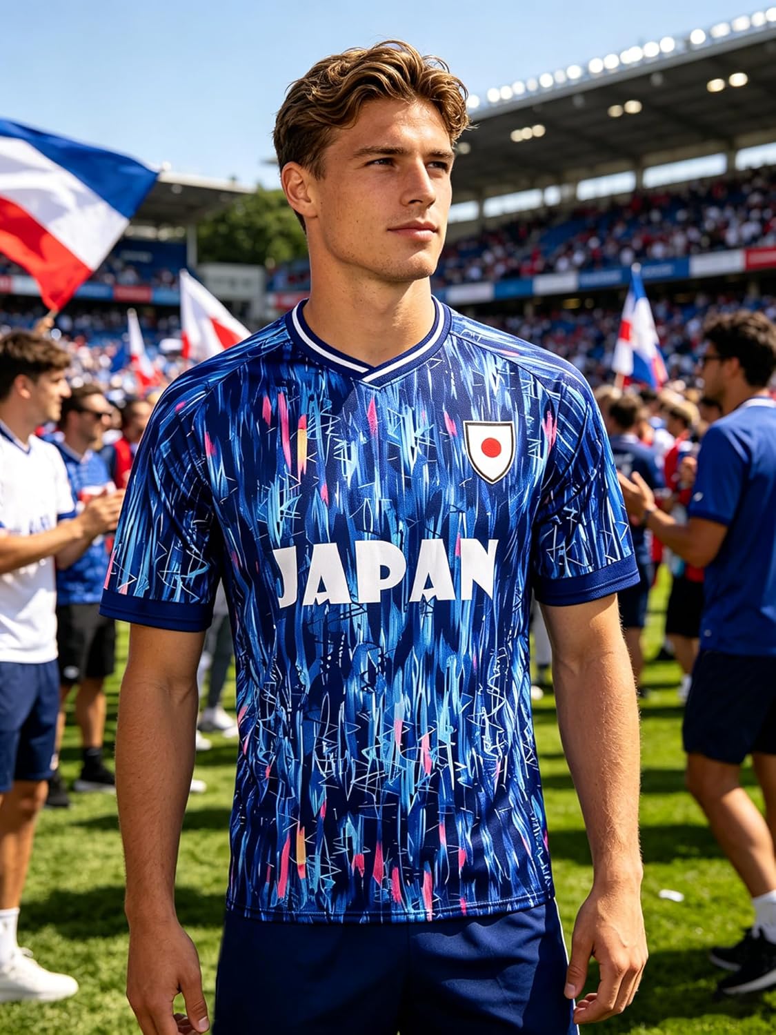 2026 Coupe de Football Jersey 48 Pays Football Cup Cheer T-Shirt Hommes Femmes Fan Shirt Manches Courtes Respirant Sport Formation Casual Football Maillot T-Shirt Tee - Image 3