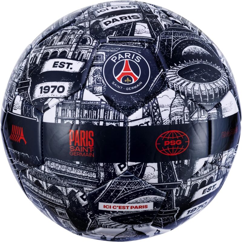 PSG Ballon de Football Collection Officielle Paris Saint Germain - Taille 5
