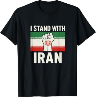 T-shirt « I Stand With Iran » Free Iran T-Shirt